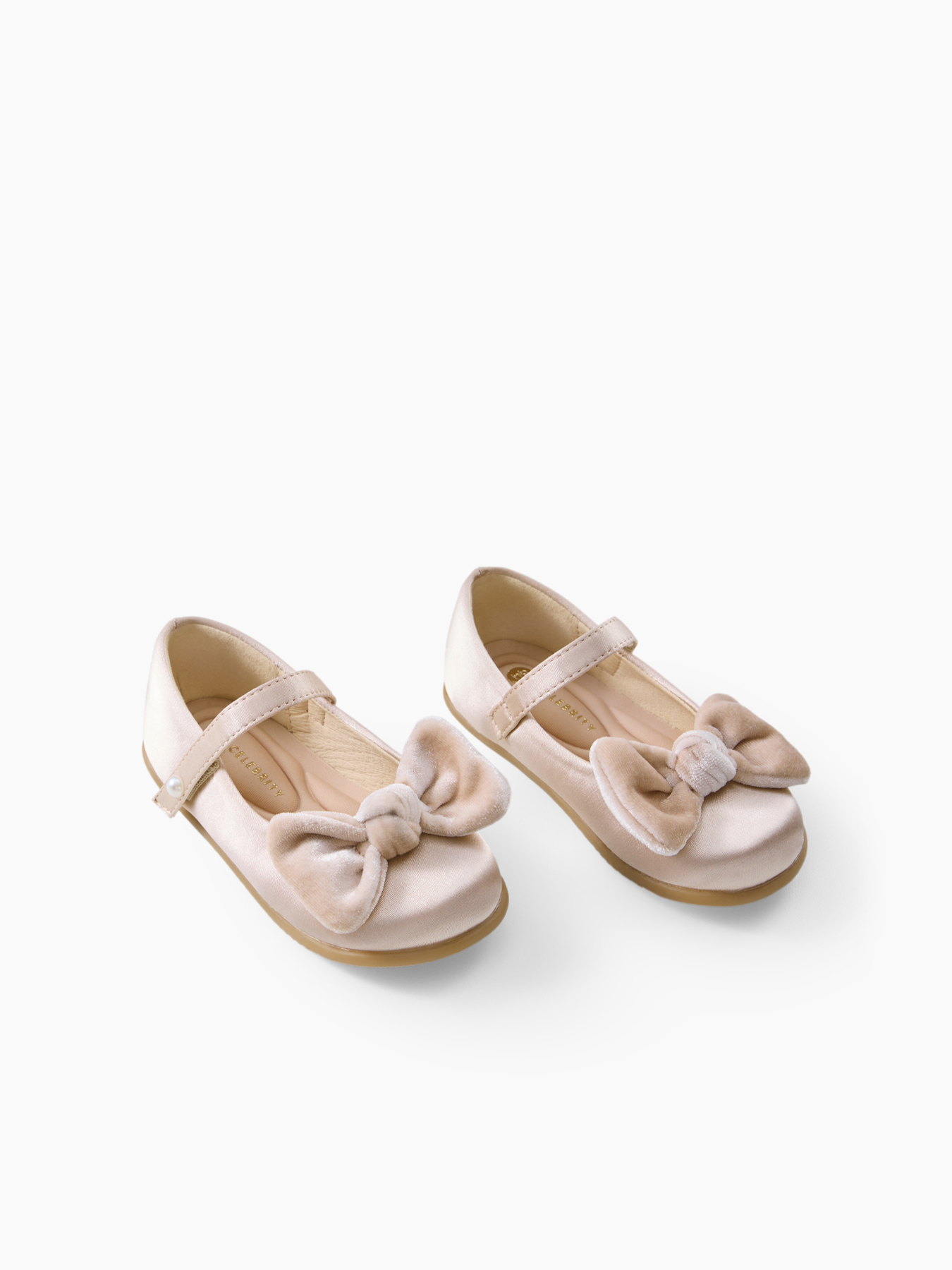 Туфли детские бежевый, 26 (16,8)_25