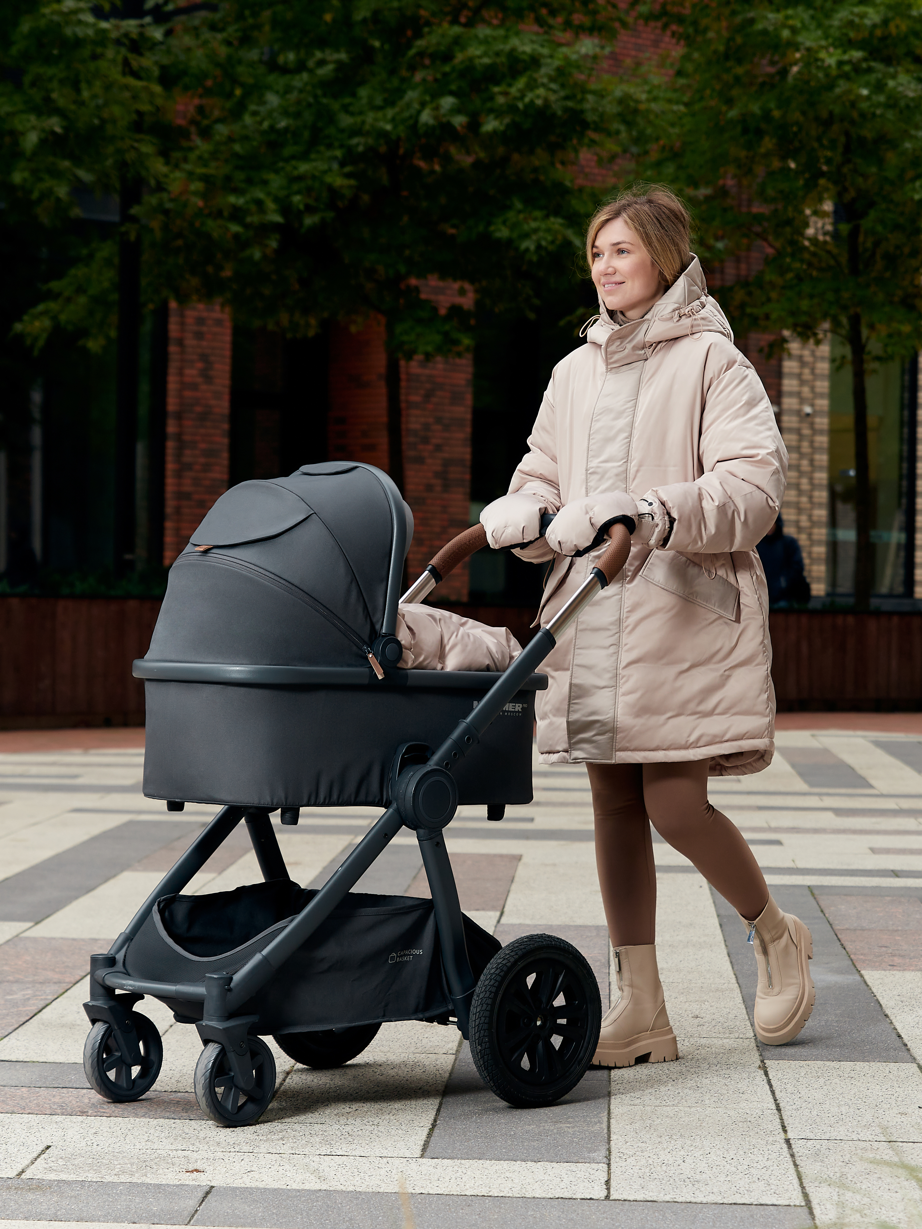 Коляска 3в1 MOMMER PRO nova с автолюлькой