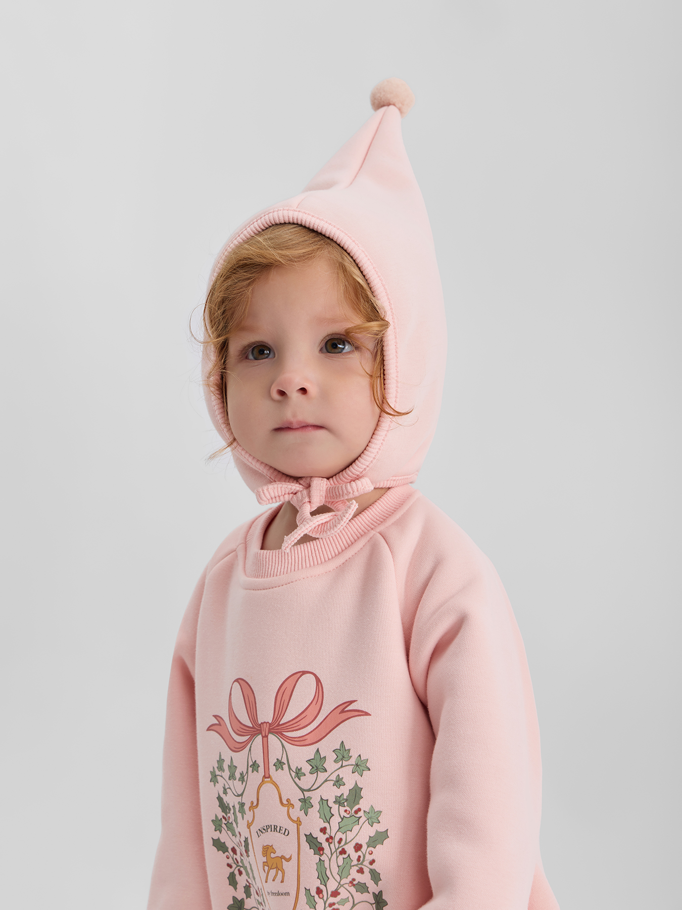 Комплект детский: джемпер (боди) и шапка