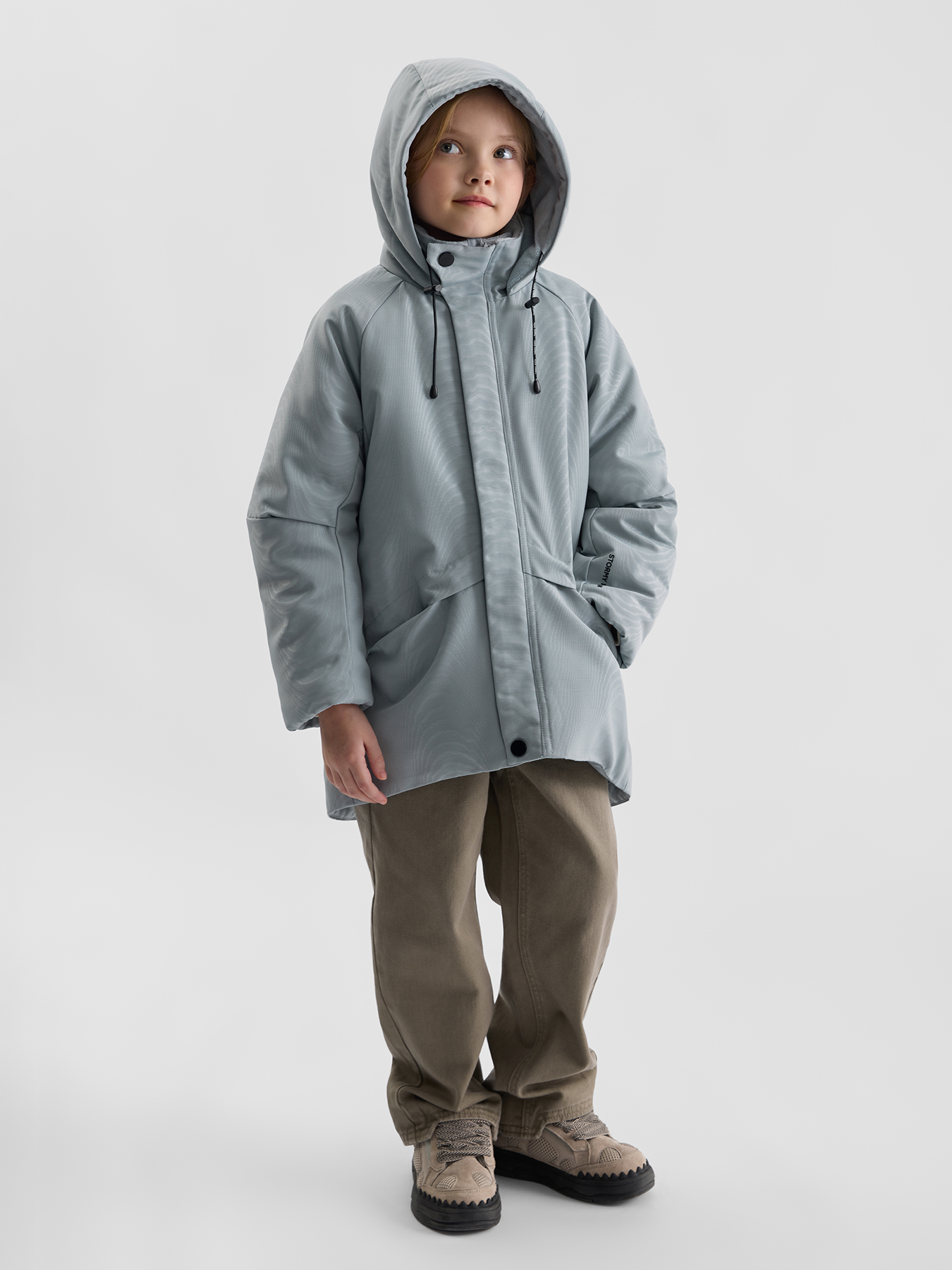 Куртка детская утепленная с капюшоном