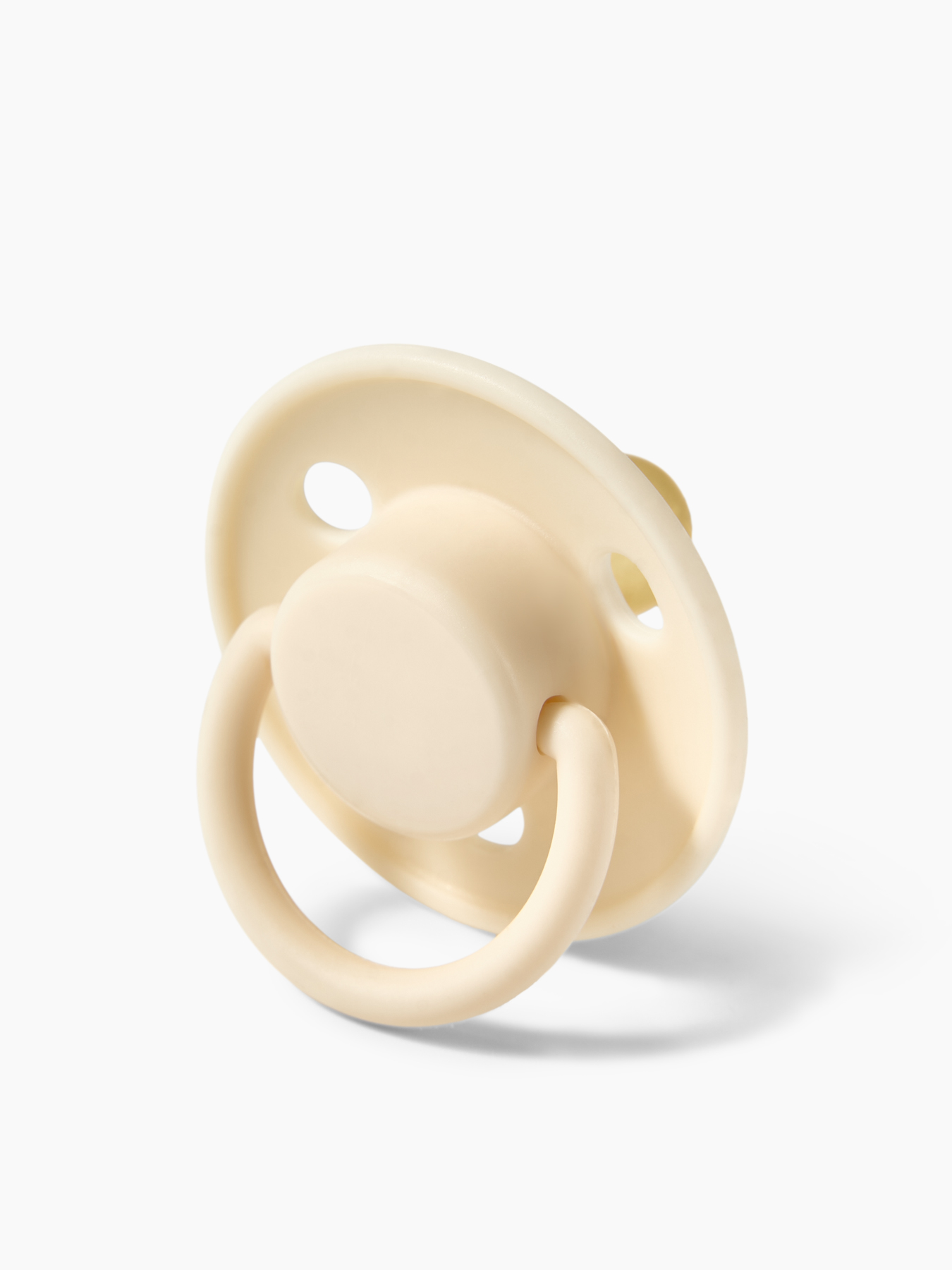 Соска-пустышка латексная с контейнером для стерилизации, вишня, 0-6м