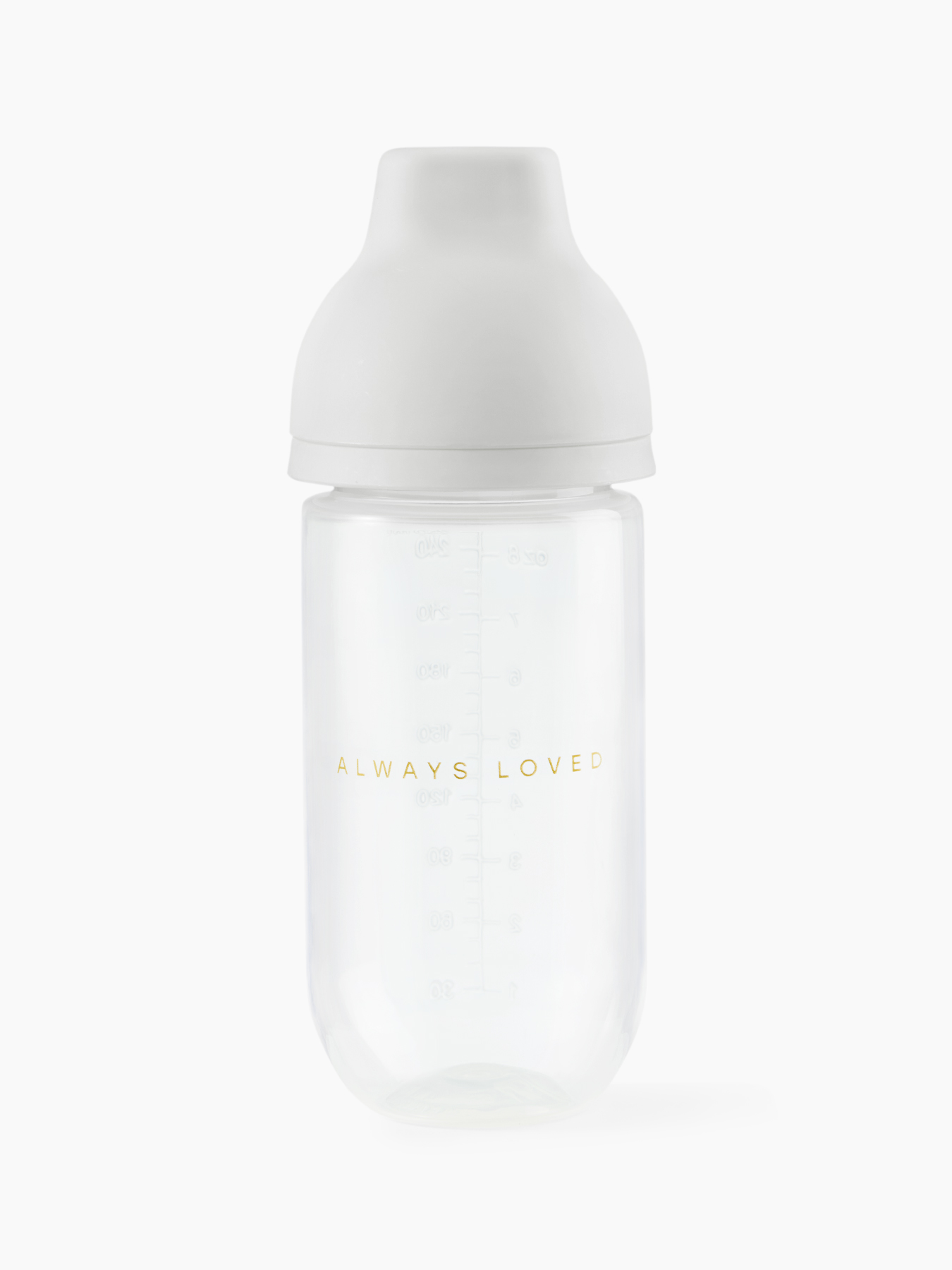 Бутылочка с крышкой и силиконовой соской, 250 мл