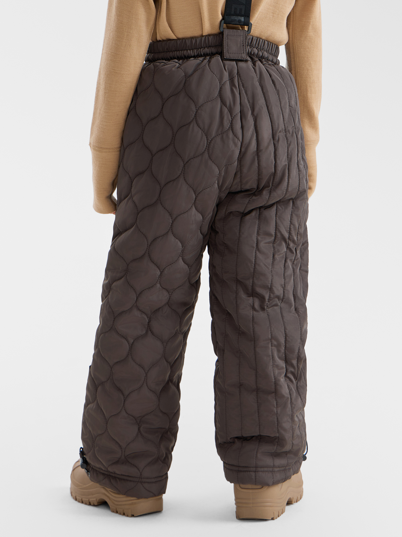 Брюки детские на подтяжках