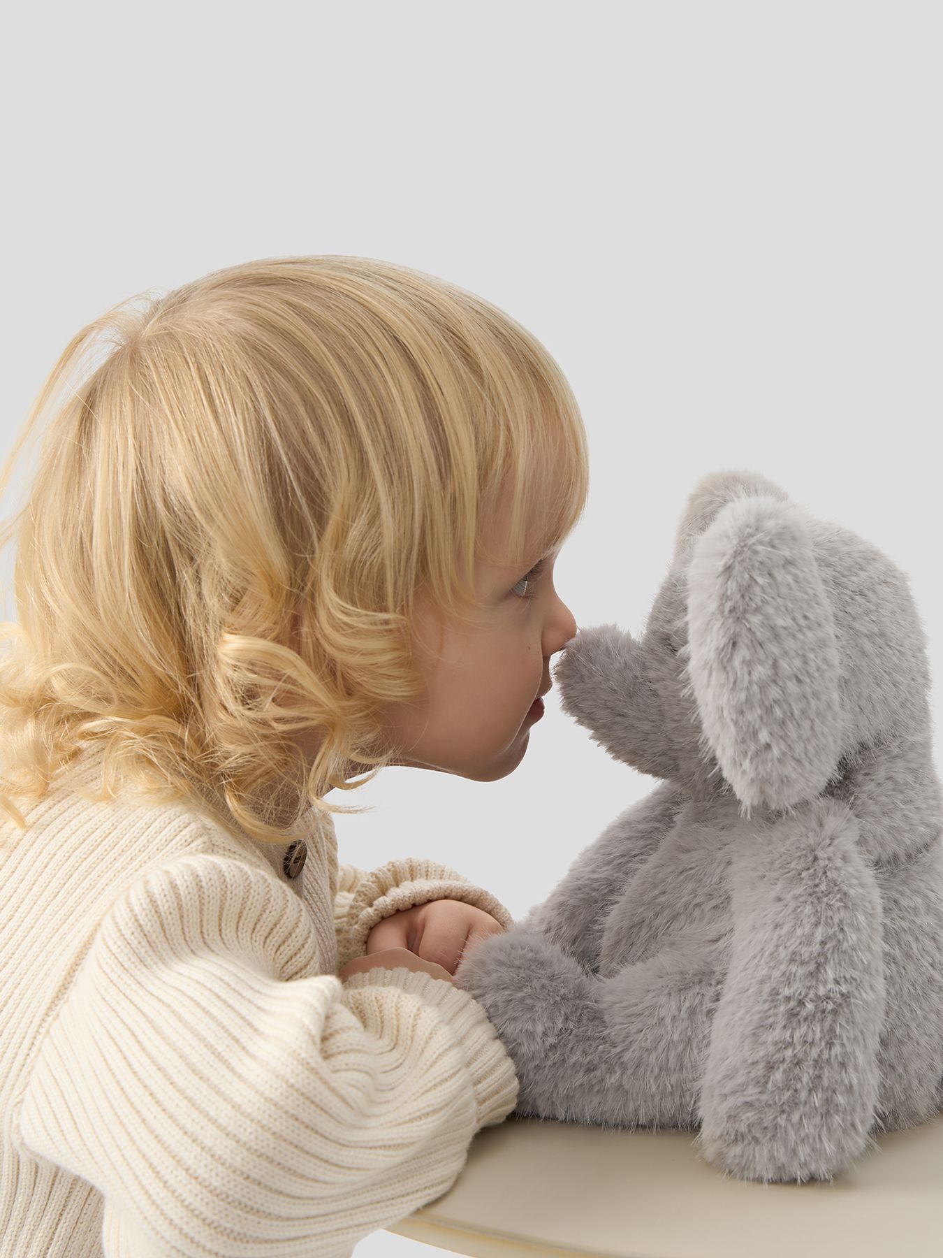 Игрушка мягкая слоник, OLLIE «ОЛЛИ» (серый / grey)