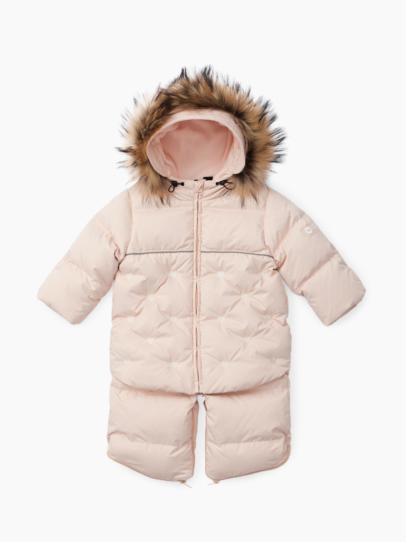 Комбинезон-трансформер детский с натуральной опушкой