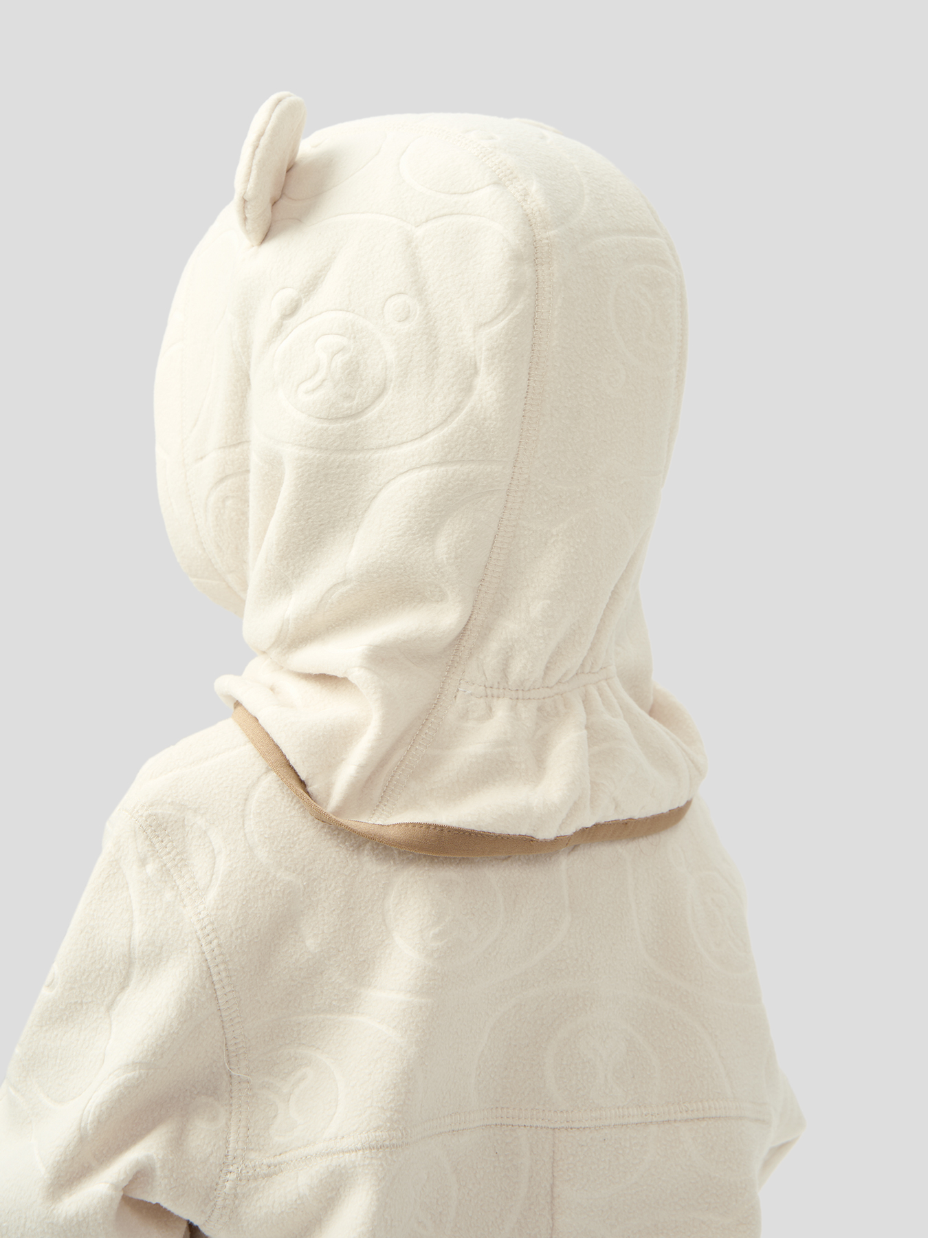 Шапочка-шлем детская флисовая