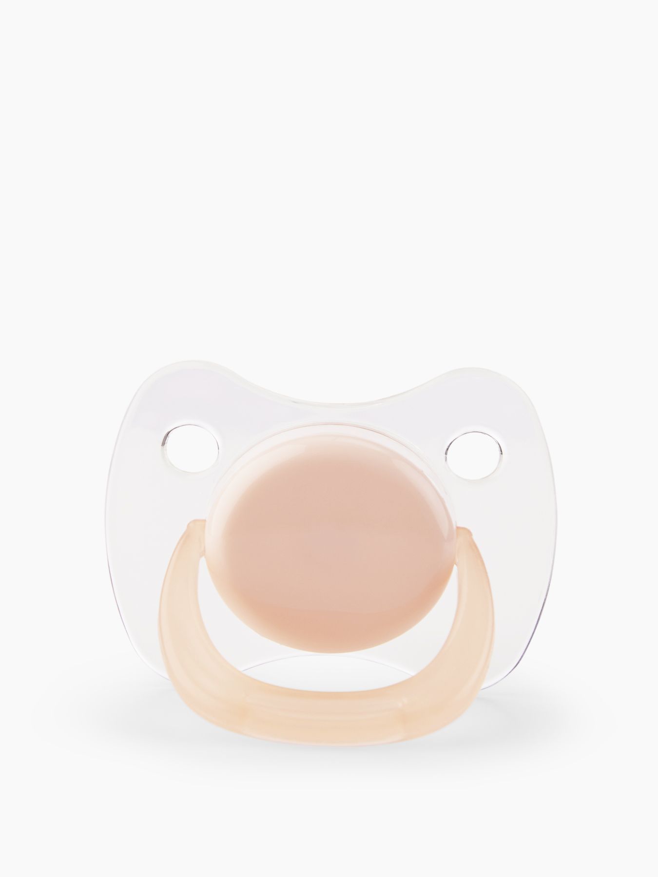 Соска-пустышка силикон капля с колпачком, 0-6