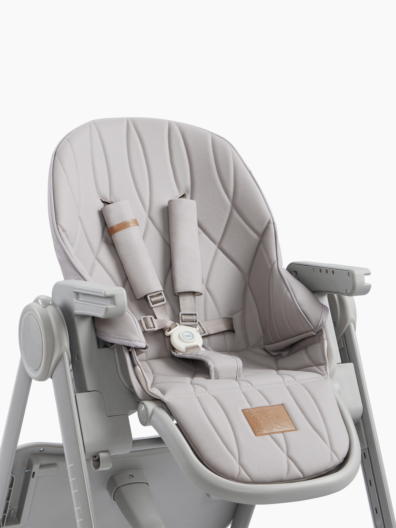 Набор со стульчиком для кормления BERNY LUX grey new