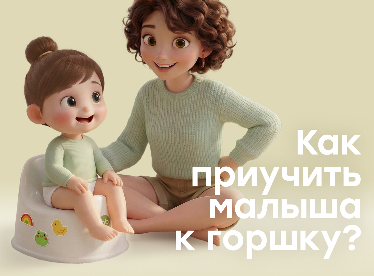 Как приучить ребенка к горшку?