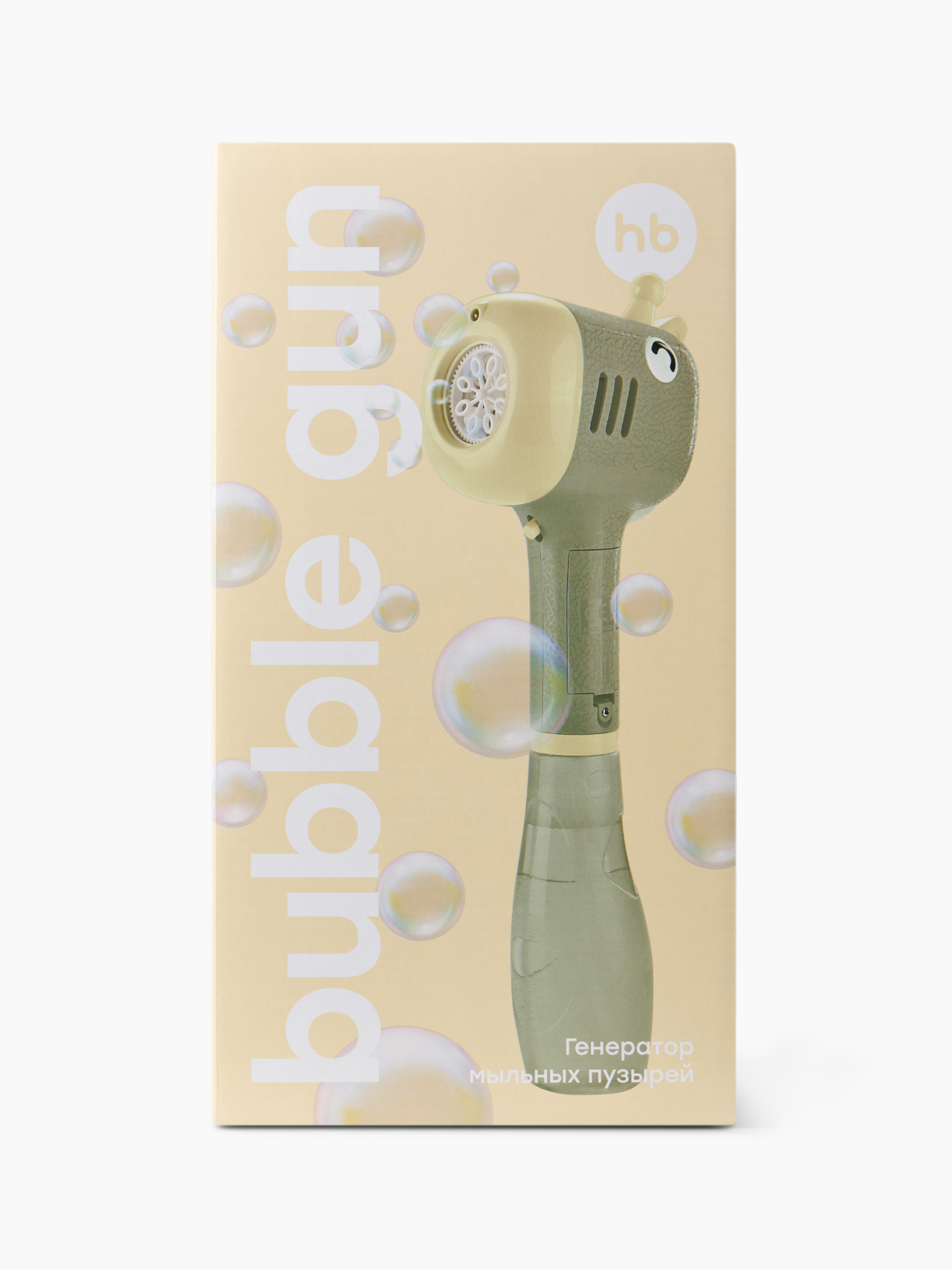 Генератор мыльных пузырей Bubble Gun