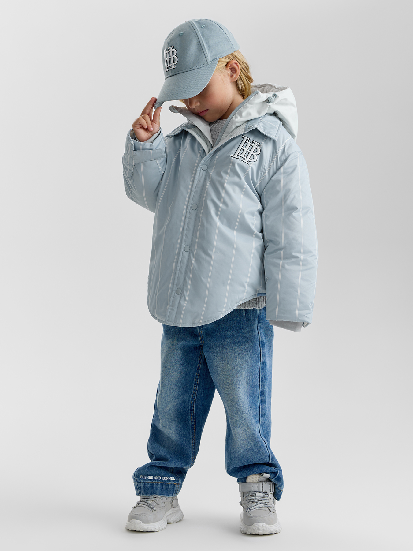 Кепка с косынкой детская