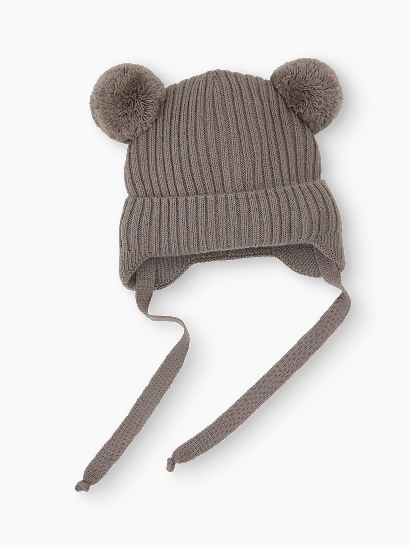 Шапка детская зимняя серый / grey, 48–50