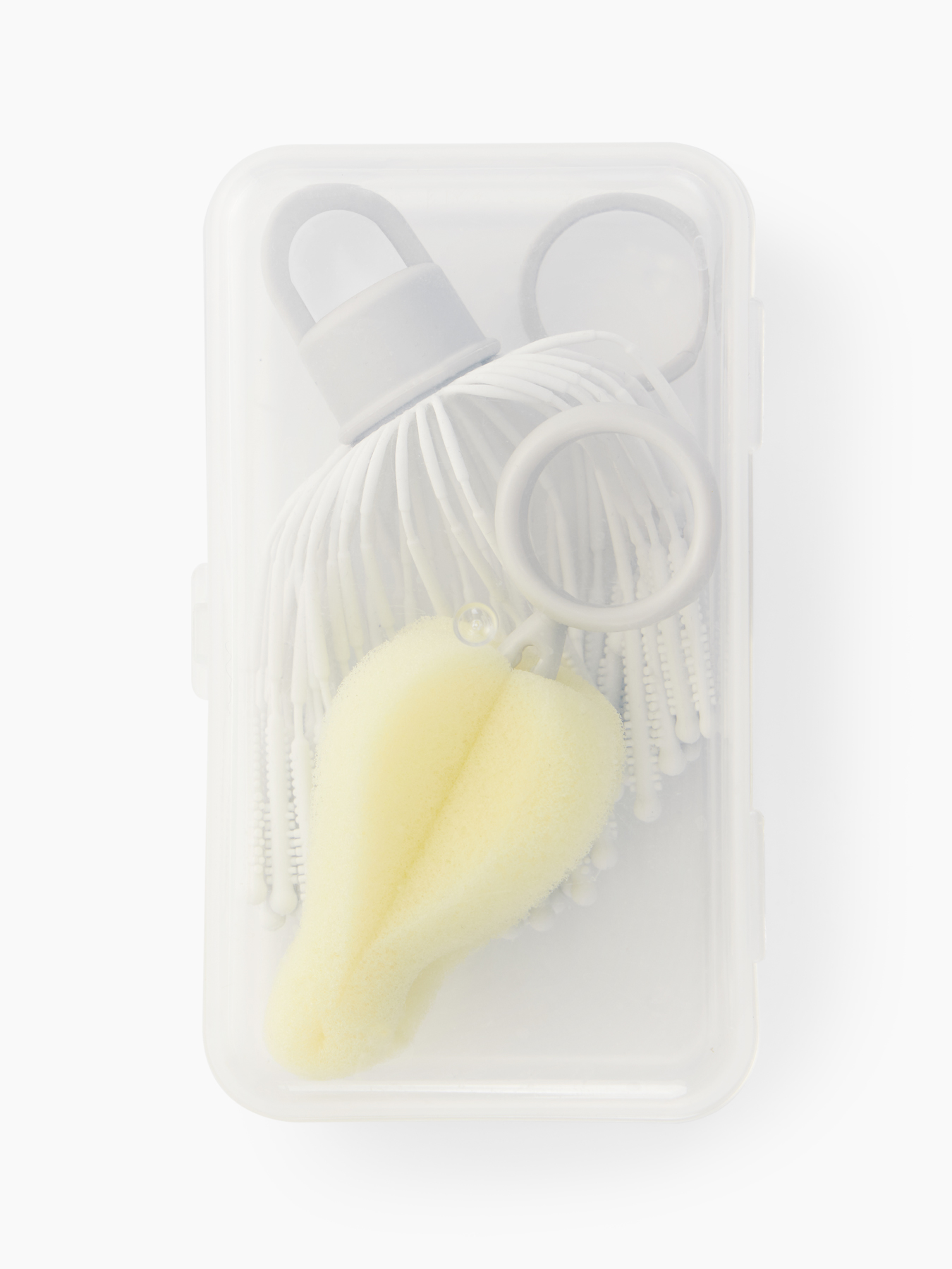 Набор щеток для мытья бутылочек и сосок (grey)