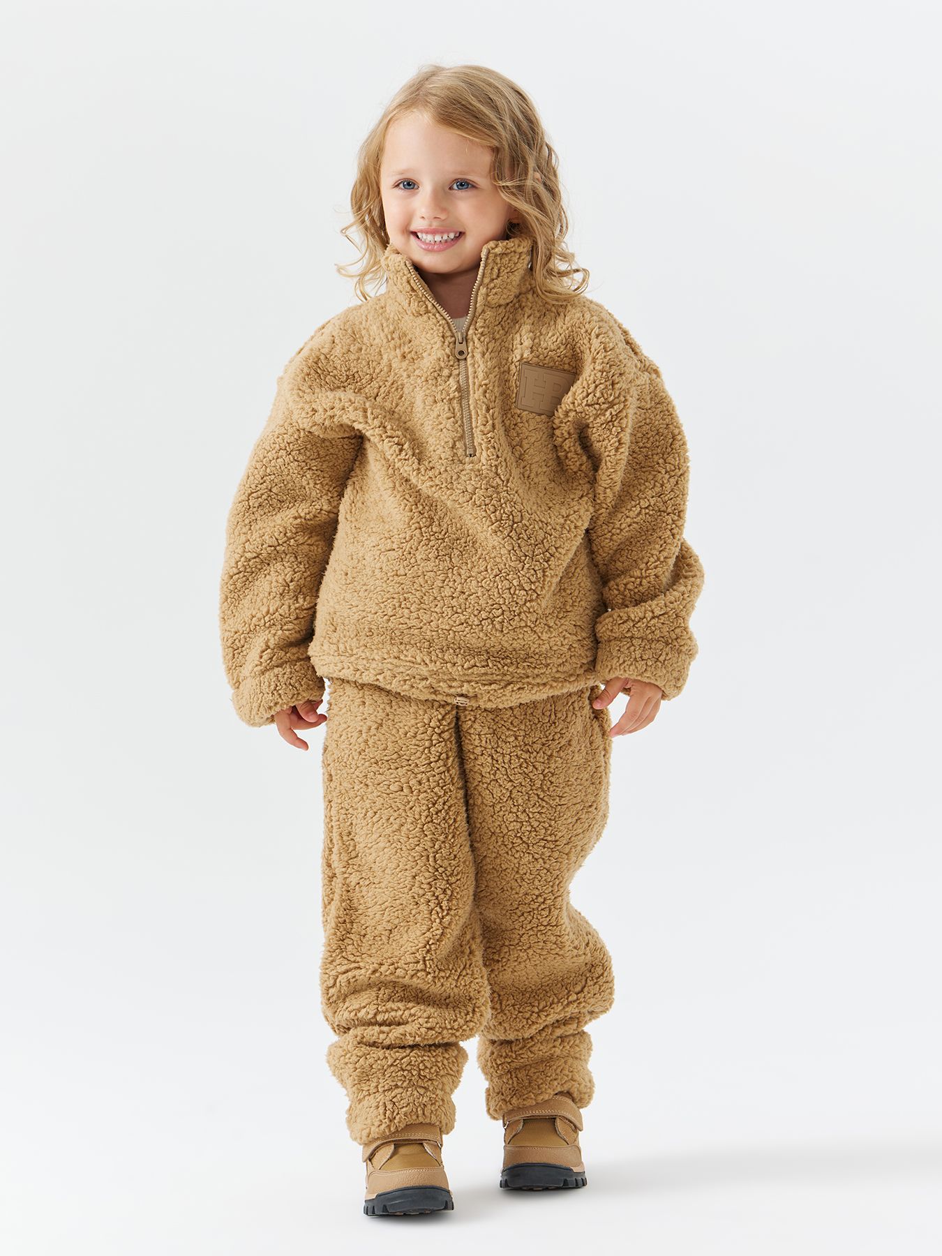 Комплект детский флисовый: джемпер и брюки