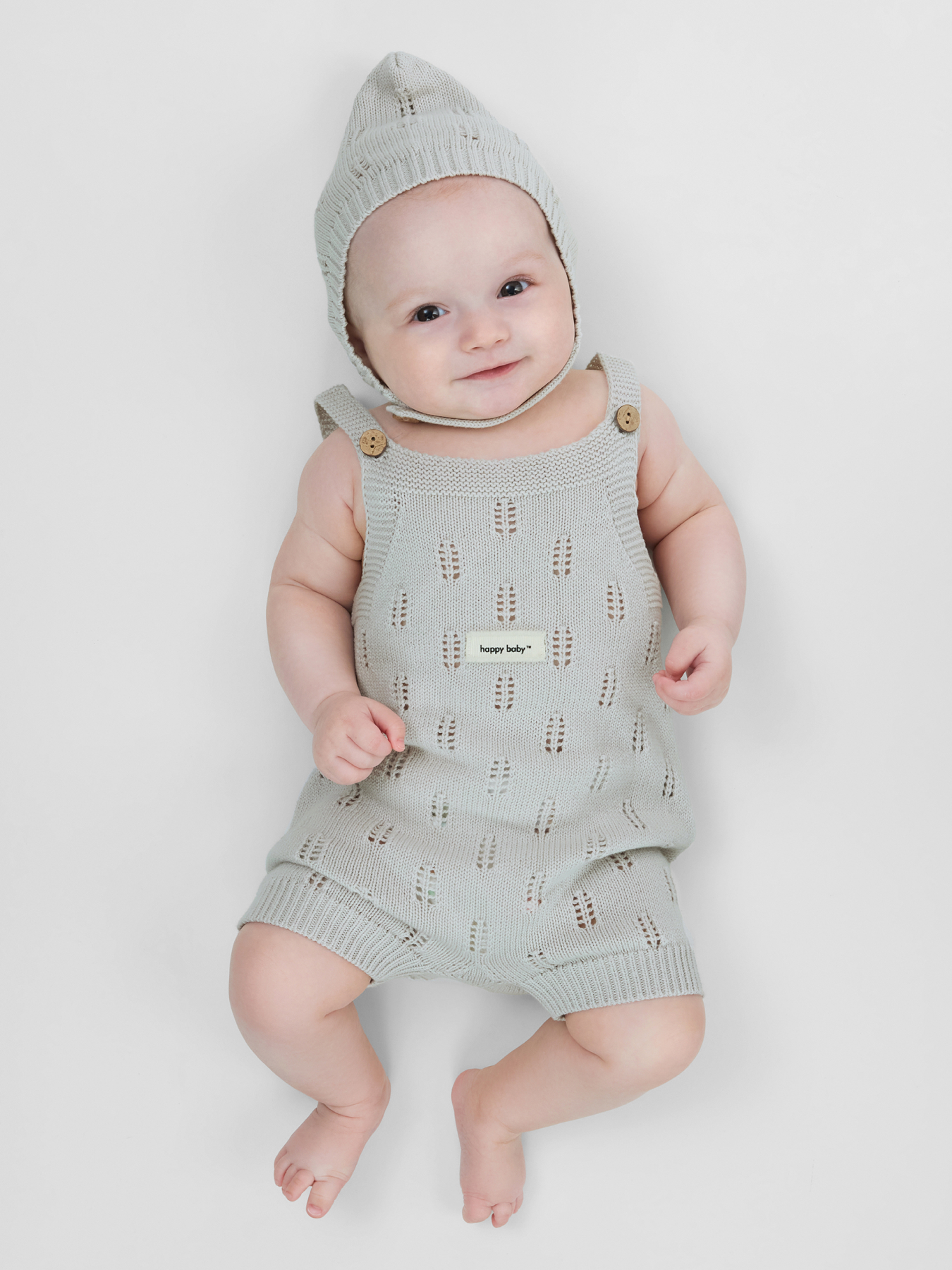 Набор: чепчик и полукомбинезон