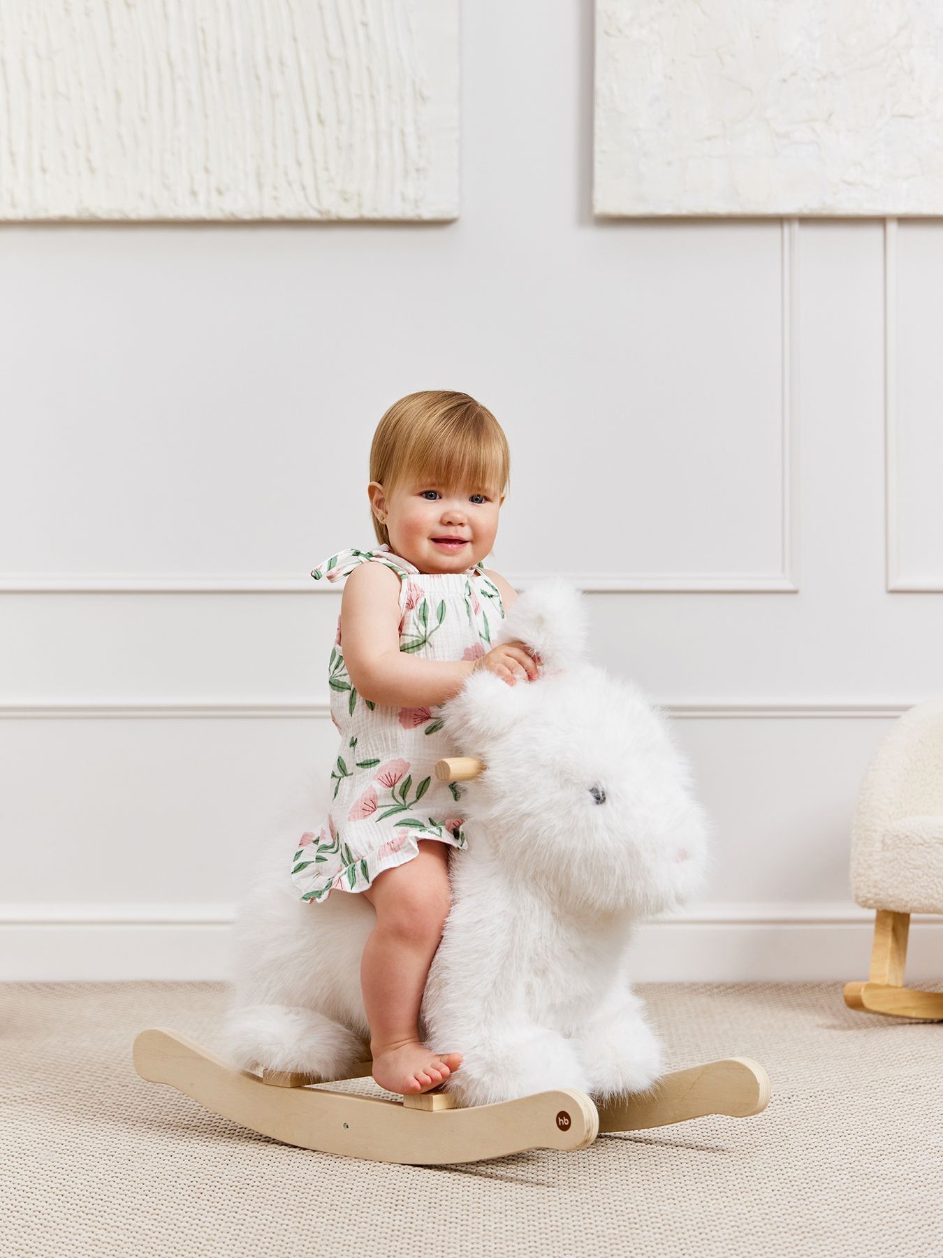 Игрушка-качалка BUNNY (white)